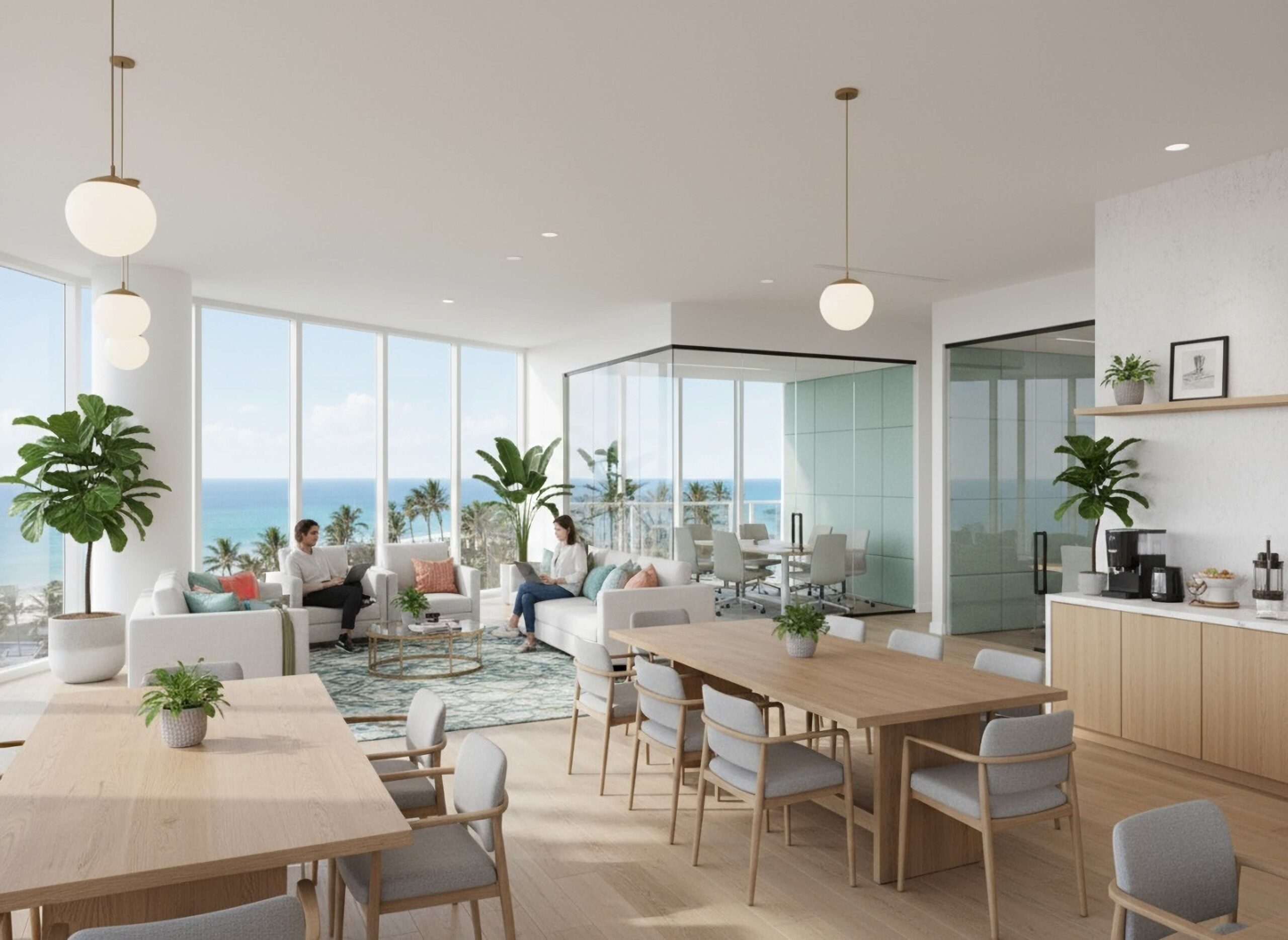 What Apartment Buildings in Fort Lauderdale Have Coworking Space?